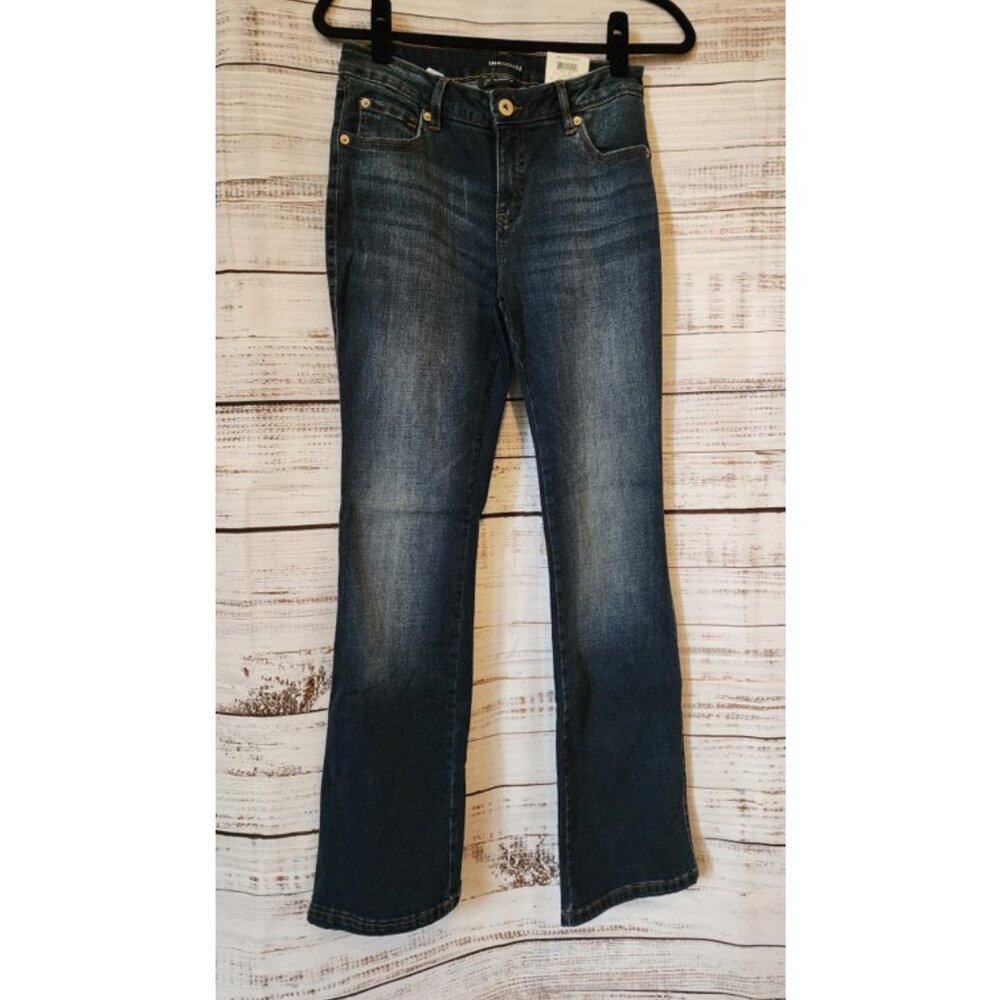 INC Denim Jeans Mid Rise Bootcut (International Concepts) - Womens Size 6P